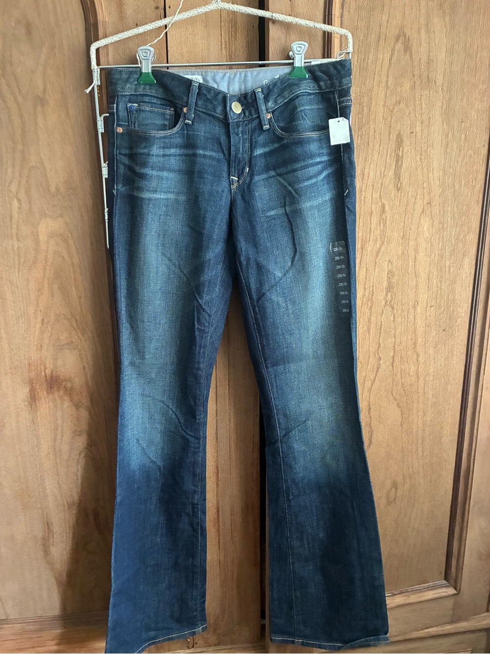 GAP Women’s Dark Wash Flare Jeans
